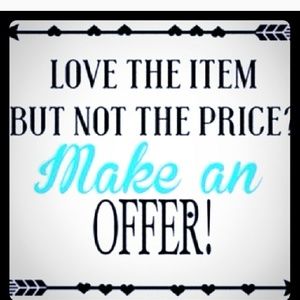 I love offers so throw some at me!